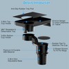 iMountek"360° Rotating Car Cup Holder Expander with Detachable Tray & Multifunctional Bottle Stand"Black - 2 of 4