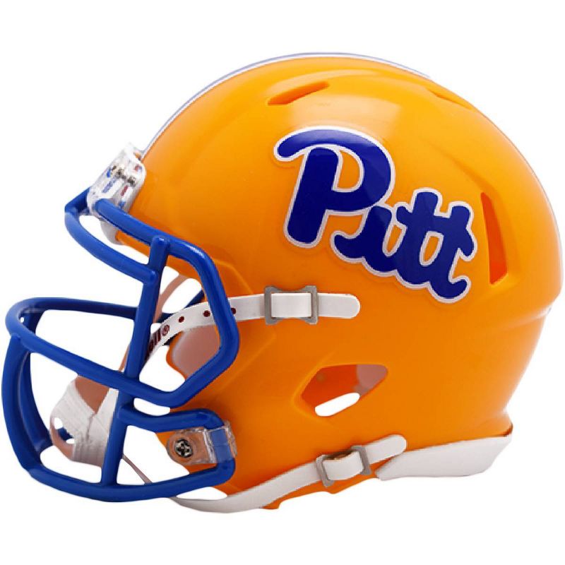 NCAA Pitt Panthers 4.5&#34;x5&#34; Speed Mini Helmet, 3 of 4