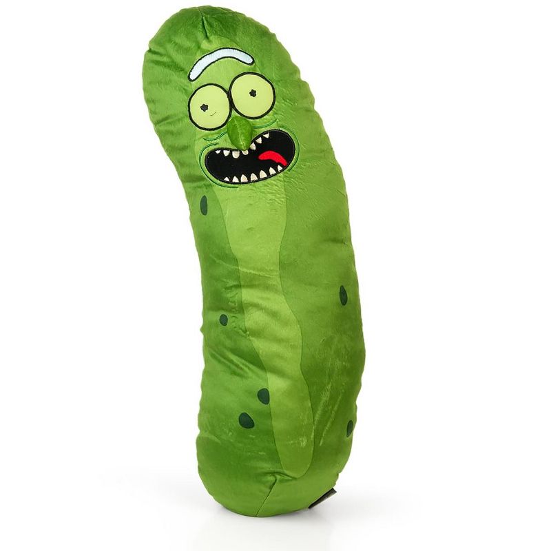 Franco Manufacturing Co Rick and Morty 20" Pickle Rick Plush Pillow, 1 of 7