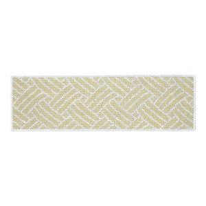 SussexHome Sisal Design Cotton Anti-Slip Stair Treads, 9” X 28“ - 1 of 4