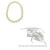 Adornia 14k Gold Plated Crystal Link Chain - image 3 of 3