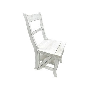 Carolina Living Folding Library Ladder Chair - 1 of 4