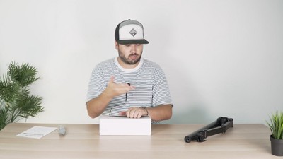 Black Adjustable Single Monitor Arm Desk Mount