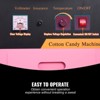 VEVOR Electric Cotton Candy Machine with Cart, 1000W Commercial Floss Maker with Stainless Steel Bowl, Sugar Scoop and Drawer, Pink - 4 of 4