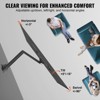 VEVOR Full Motion TV Mount Fits for Most 26-55 inch TVs, Swivel Tilt Adjustment TV Wall Mount Bracket, Max VESA 400x400mm , Holds up to 99 lbs - 4 of 4
