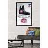 Trends International NHL Montreal Canadiens - Drip Skate 21 Framed Wall Poster Prints - 2 of 4