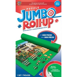 MasterPieces Accessories - Jumbo Jigsaw Puzzle Roll-Up Mat & Box 48"x36" - 1 of 4