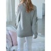 Women's LACE-UP SHOULDER SWEATER - J.NNA - 2 of 2
