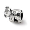 Black Bow Jewelry Sterling Silver Baby Bear Bead Charm - 2 of 4