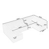 NicBex Couches for Living Room Single Seat Compressed Sofa Corduroy Sectional Sofa Couch Modern Upholstered Sofa Bed Sleeper for Apartment - 2 of 4