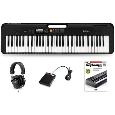  Casio Casiotone CT-S200 Keyboard Essentials Kit Black 