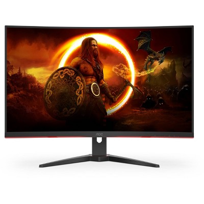 AOC C32G2ZE-B 32" 1920 x 1080 240Hz Curved Gaming Monitor - Certified Refurbished