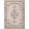 Traditional Vintage Boho Carpet, Non-Shedding Low Pile Floor Mat with Non-Slip Backing for Bedroom, Living Room, Dining Room Office - 2 of 4