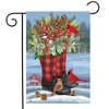Briarwood Lane Winter Garden Flag 12x18 For Outdoor Winter Boots For Winter Garden Flag Flags For Outside - 2 of 4