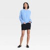 Women's Cozy Knit Boxy Pullover Sweater - A New Day™ - 3 of 3