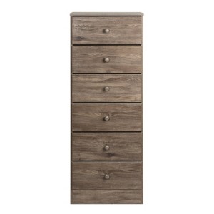 Astrid 6 Drawer Tall Chest - Prepac - 1 of 4