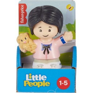 Fisher-Price Little People Woman With Puppy Figure - 1 of 4