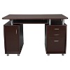 NicBex Versatile Writing Desk Complete Workstation Computer Desk with Storage for Living Room, Office - 4 of 4