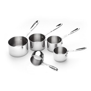 All-Clad Measuring Cup Set, 5 Piece, Stainless Steel - 1 of 4
