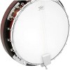 Pyle 5-String Geared Tunable Banjo with White Jade Tune Pegs, Rosewood Fretboard, and Wood Finish - 2 of 4