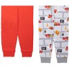 Disney Toddler Boys' 4-Piece Pixar Cars Cotton Pajama Sets - 4 of 4