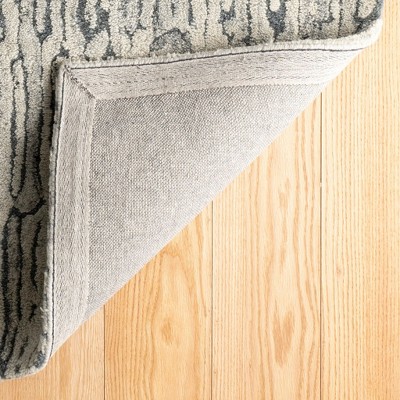 Malone Everglade Blue Hand-Knotted Wool 3' x 5' Rug