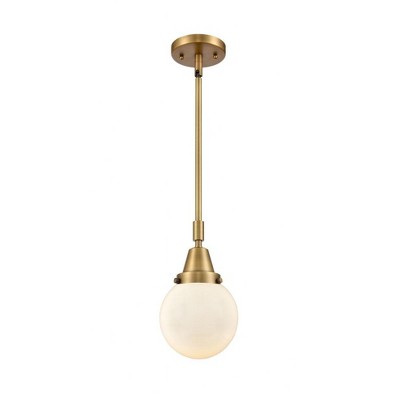 Beacon - 1 Light Stem Hung Mini Pendant In Industrial Style-10.63 Inches Tall and 6 Inches Wide