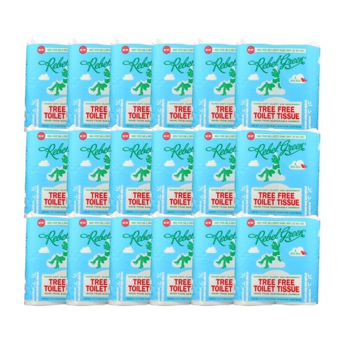 Rebel Green Tree Free Toilet Tissue 3-ply 200 Sheets - Case Of 18/4 Ct :  Target