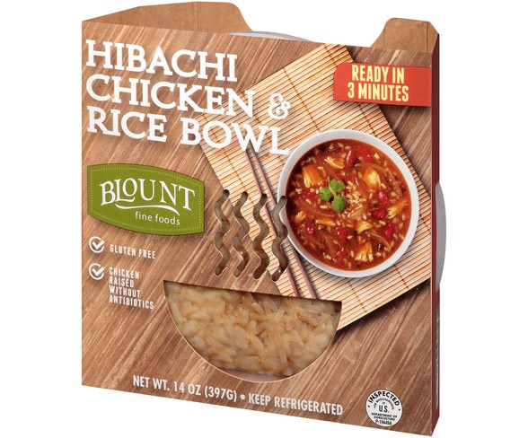 Blount Fine Foods Hibachi Chicken & Rice Bowl - 14oz