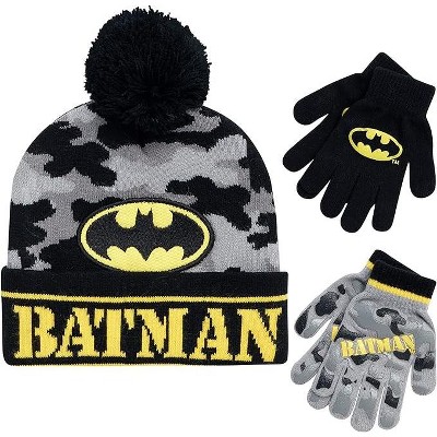 Batman hat scarf and gloves set online