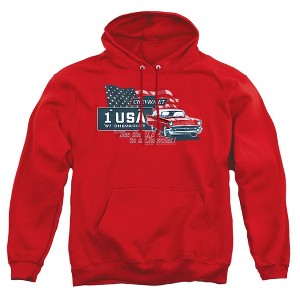 Men's Chevrolet See The Usa Pull-Over Hoodie - 1 of 4