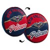NBA New Orleans Pelicans 15'' Varsity Cloud Pillow - 3 of 3
