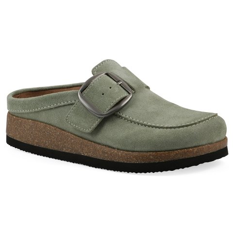 Женские сабо White Mountain Women's Bueno Footbeds Clog, Sage Green, 10