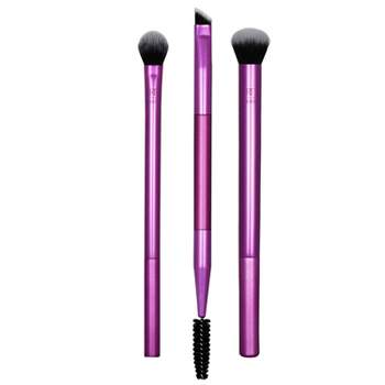 Real Techniques Eye Shade + Blend Makeup Brush Trio - 3 ct