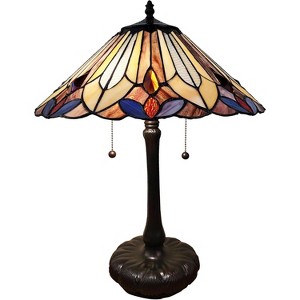Fine Art Lighting Vintage Stained Glass Table Lamp - 1 of 4