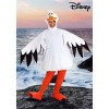 HalloweenCostumes.com 4X Mens Men's Plus Size The Little Mermaid Scuttle Halloween Costume | Seagull Outfit for Adults, White/Orange/Black - image 4 of 4