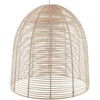 SEI Furniture Formosa Coastal Rattan Cage Pendant Lamp in Natural - 3 of 4
