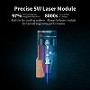 Aufero 2 Laser Engraver, 5W Diode, Wood Cutter & Engraver, 15.7"x15.7", Beginner-Friendly - 4 of 4