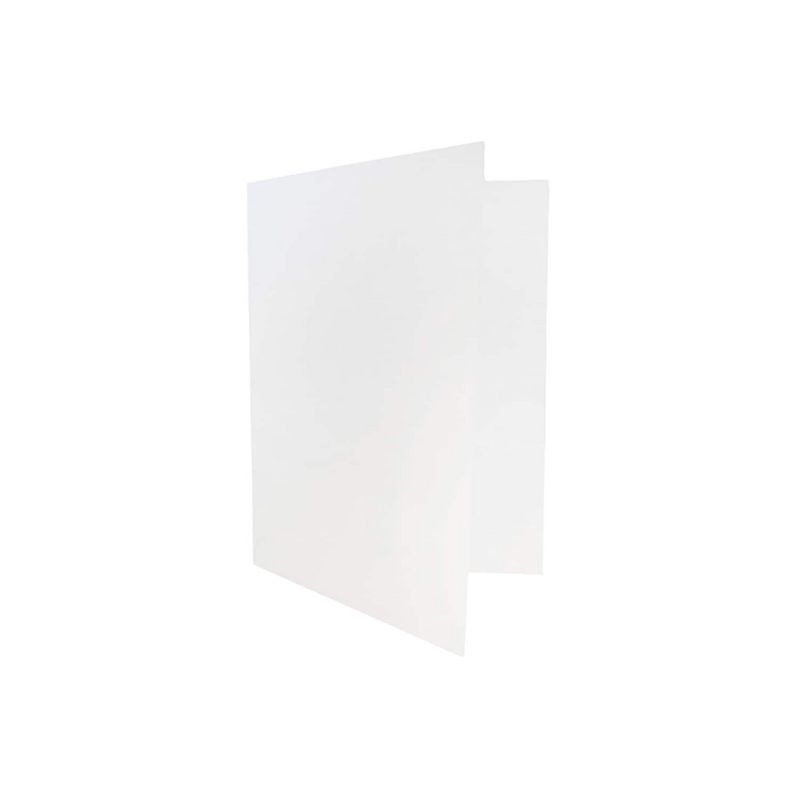 JAM Paper Two-Pocket Textured Linen Business Folders White 95448D, 4 of 9