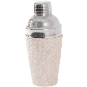 Sol Living Stainless Steel Deluxe Cocktail Shaker Bottle for Bartenders with Strainer - 1 of 3