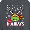 Women's - Teenage Mutant Ninja Turtles - Happy Holidays Graphic Racerback Tank - image 2 of 4