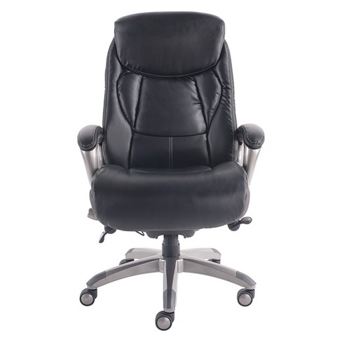 Office Star Work Smart™ Executive Chair Silver / Black Bonded