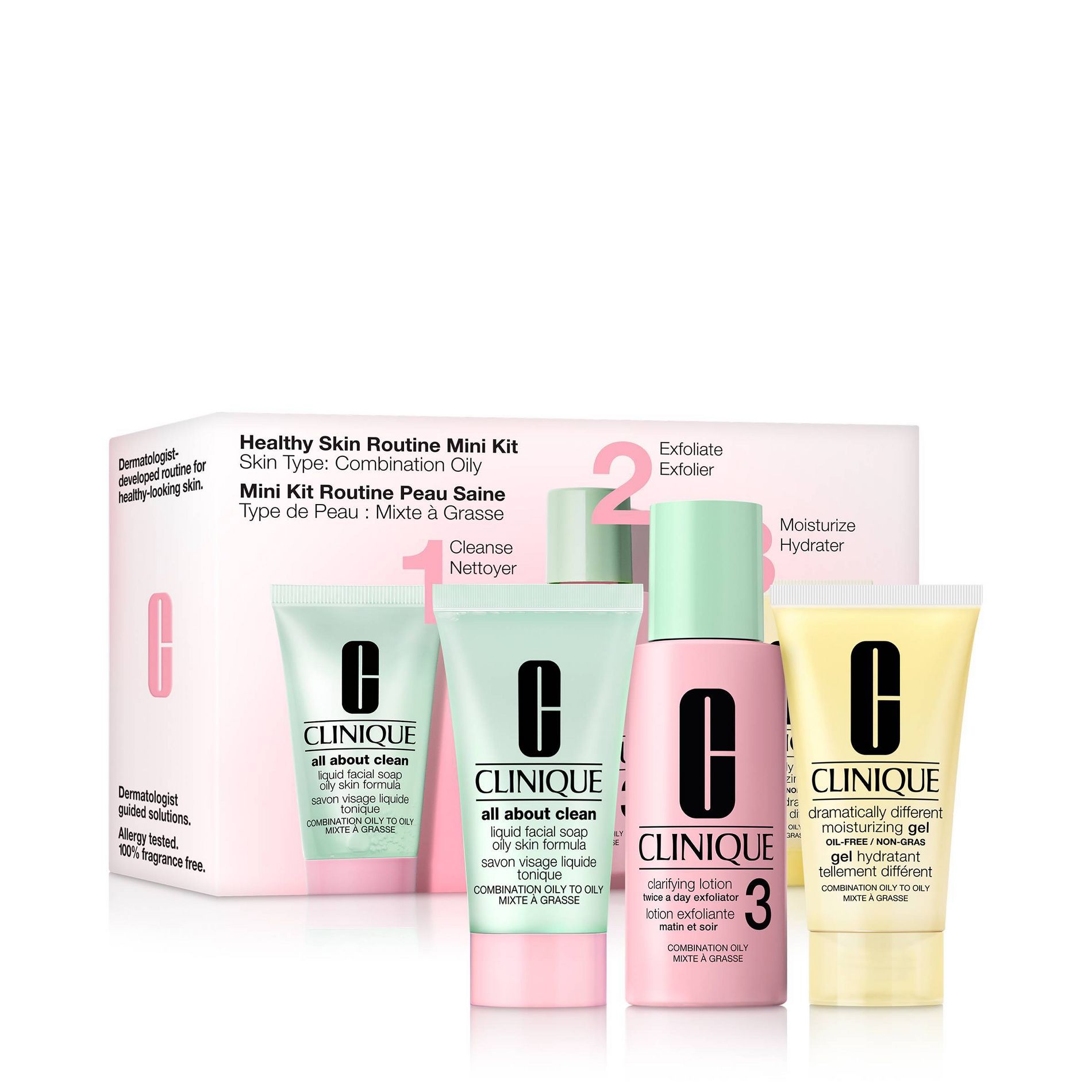 Clinique 3 Step Skin Kit for Skin types III/IV - 3ct - Ulta Beauty