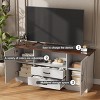 TV Stand for 65 Inch TV, 58.3" TV Media Console, Wooden Storage Cabinet TV Table - 4 of 4