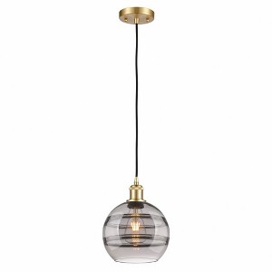 Rochester - 1 Light Cord Hung Mini Pendant In Industrial Style-9.88 Inches Tall and 8 Inches Wide - 1 of 1