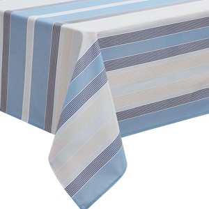 Izod Breakers Stripe 60" x 84" Tablecloth - 1 of 3