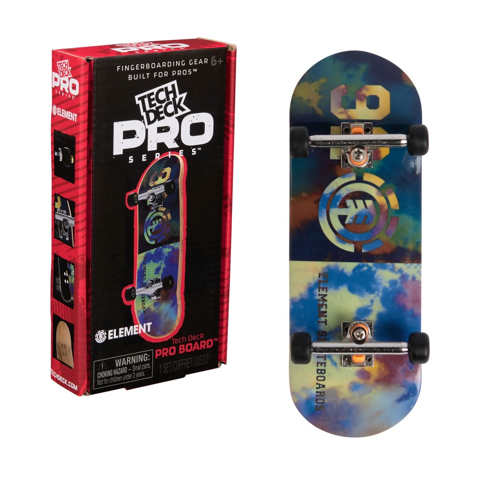 Tech Deck Pro Series Finger Board &#38; Storage Element Skateboards