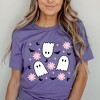 Simply Sage Market Women's Ghost Flower Short Sleeve Graphic Tee - 2 of 3