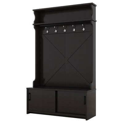 NicBex 74.80"H Modern Hall Tree with Storage for Living Room