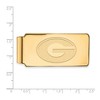 Black Bow Jewelry 14k Yellow Gold Plated Sterling Silver Georgia Bulldogs NCAA Money Clip - 2 of 3